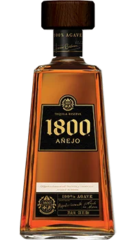 Botella de tequila añejo