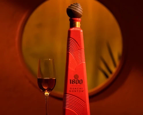 Guachimonton Tequila Botella Roja