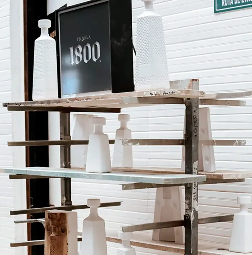 Tequila 1800 stand