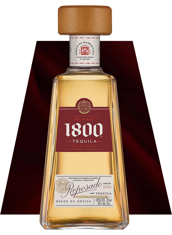 Botella Tequila 1800 Reposado