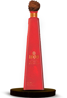Botella de tequila 1800 Guachimonton