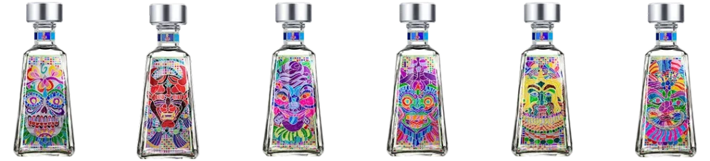 Botellas Series 12 Raul de Nieves Tequila 1800